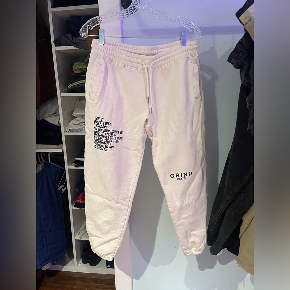 Get Better Today (GBT) Brand Cream Joggers